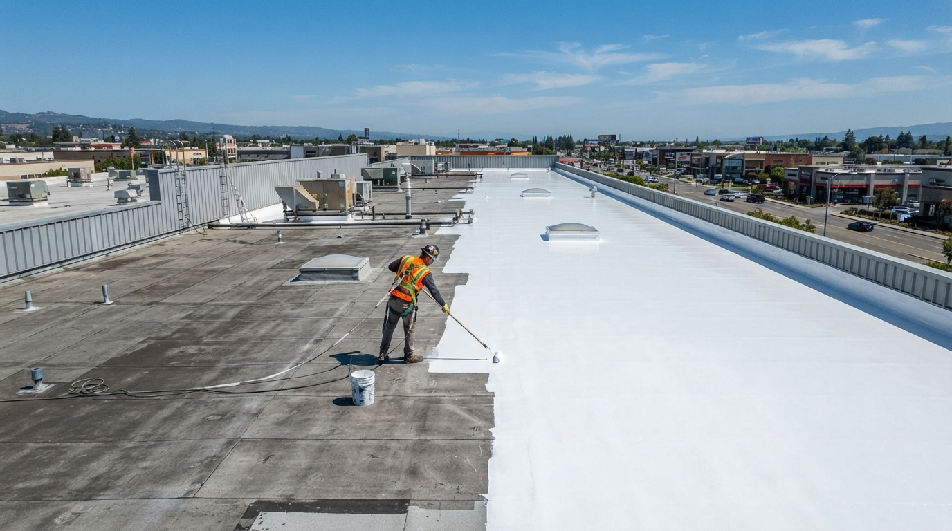 Commercial Roof Coating
