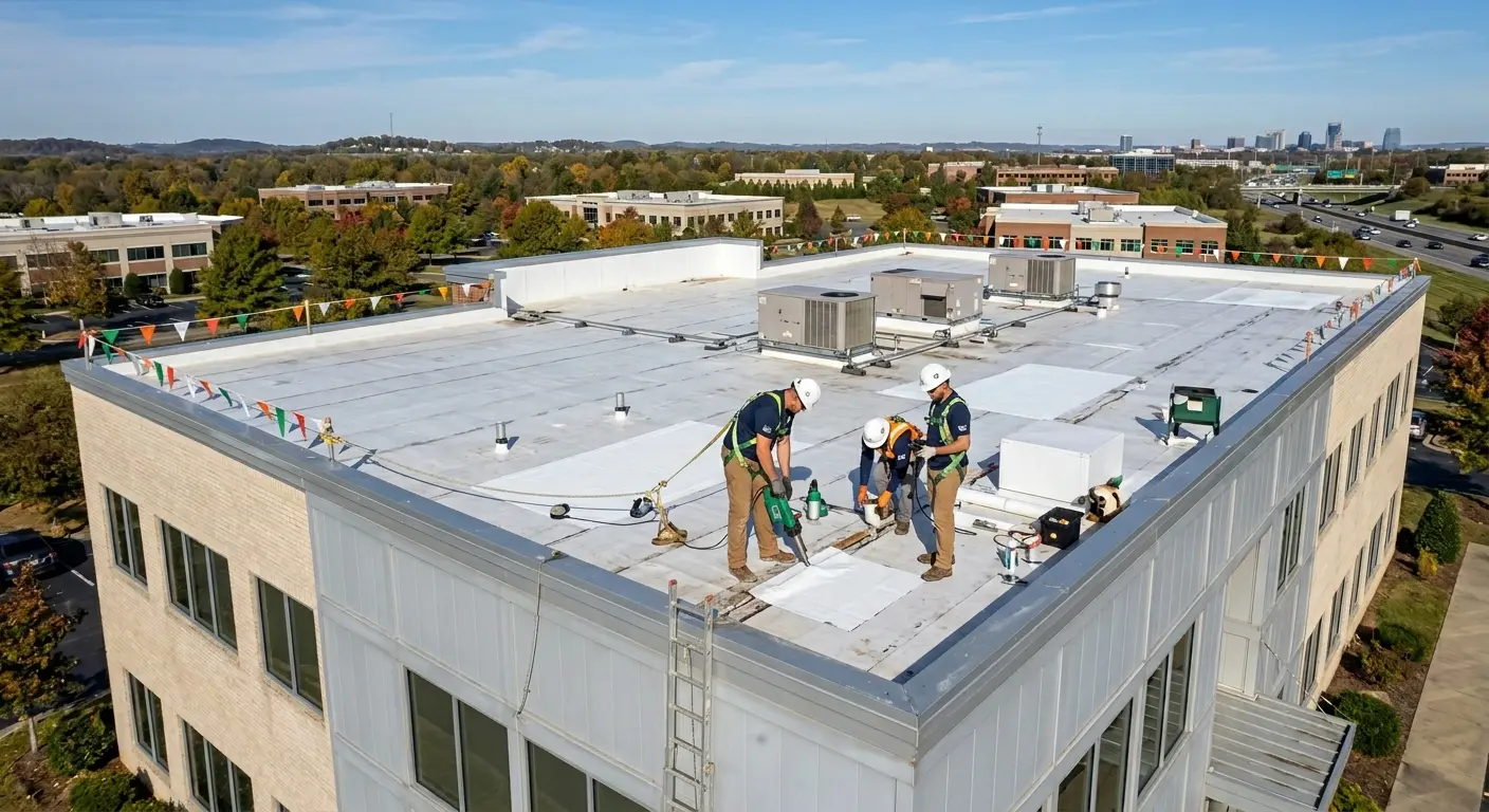 Commercial Flat Roof Repair