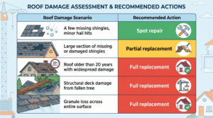 roof storm damage repair