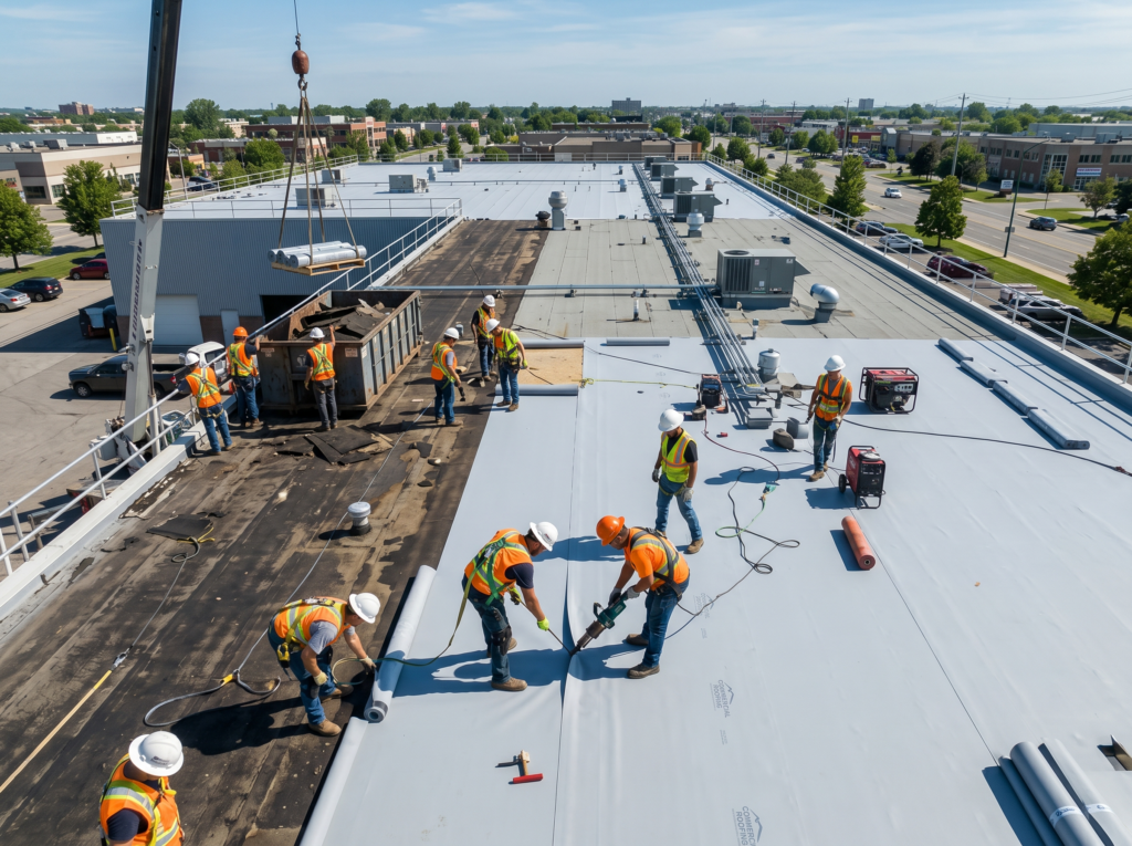 Professional Commercial Roof Replacement Services