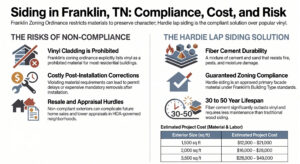 hardie lap siding Franklin TN