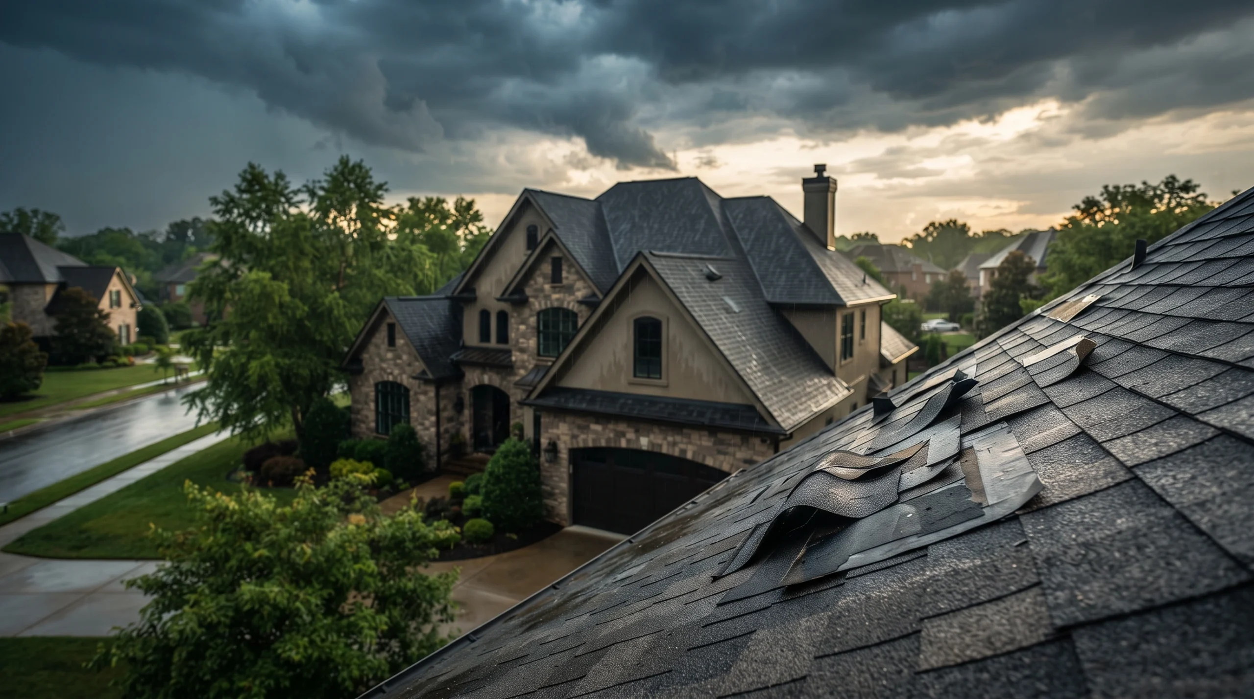 Storm Damage Roof Inspection Brentwood TN