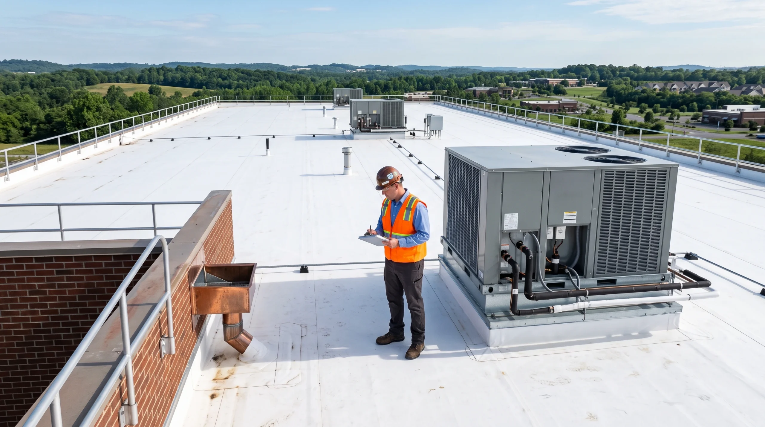 commercial roof inspection checklist